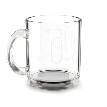 10oz Clear Glass Mug — Classic Transparent Coffee & Tea Cup