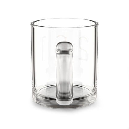 10oz Clear Glass Mug — Classic Transparent Coffee & Tea Cup